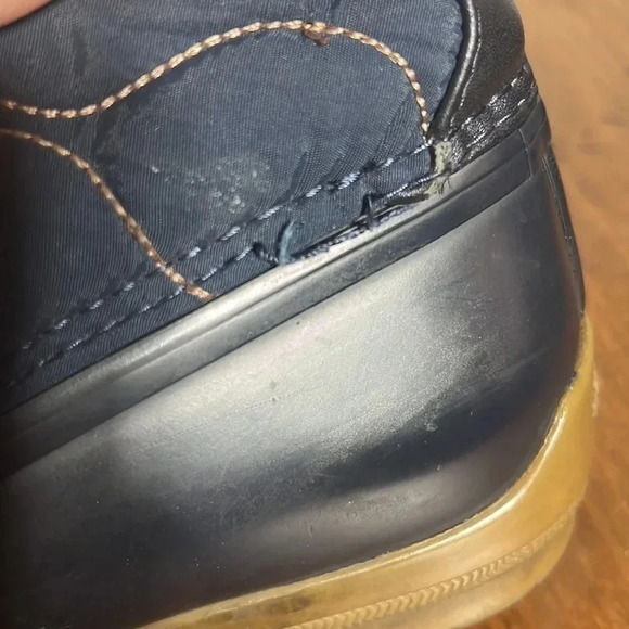 Sperry girls navy duck boots size 3M - Picture 7 of 7